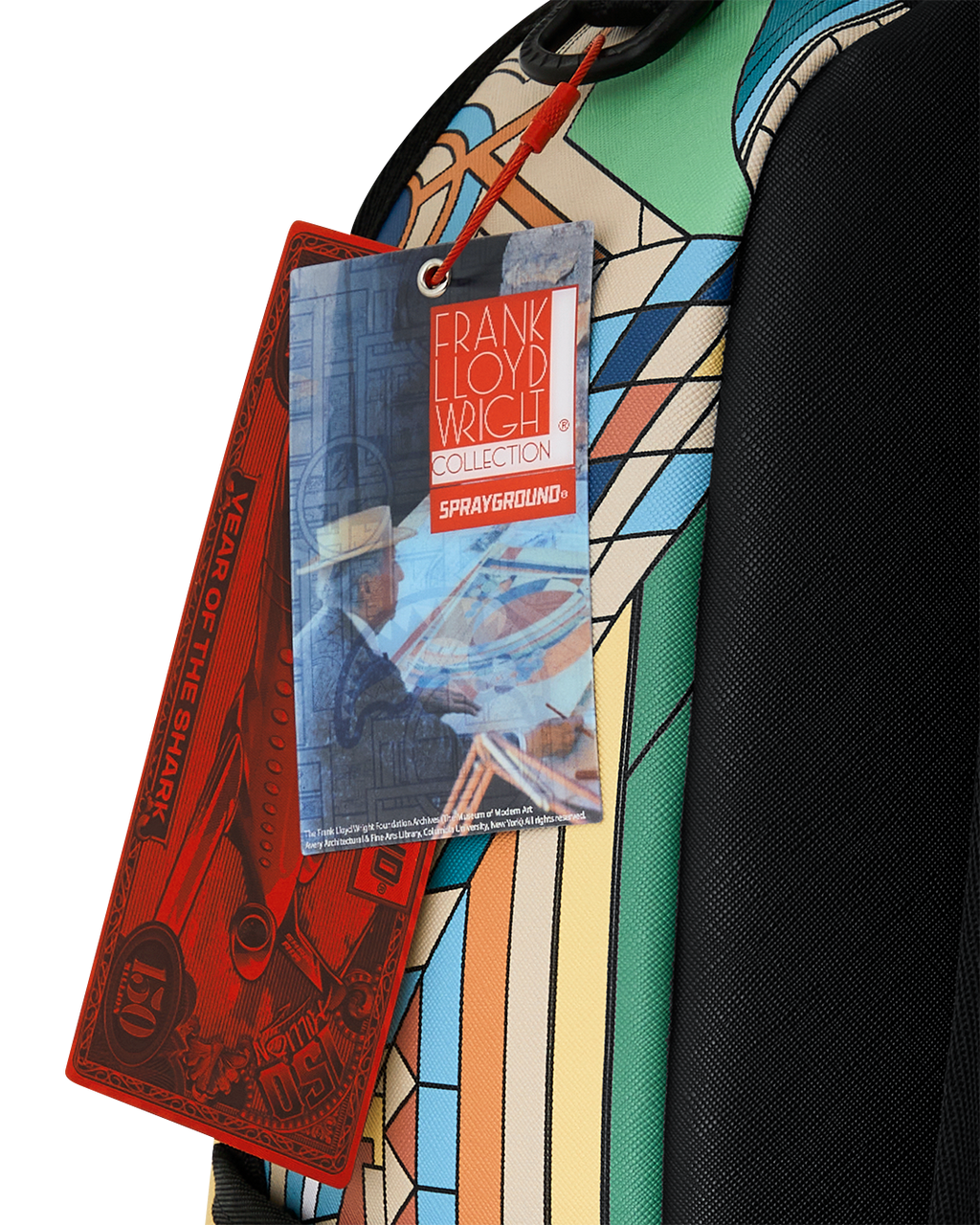 FRANK LLOYD WRIGHT COLLAB IMPERIAL MODULAR REMOVABLE BACKPACK
