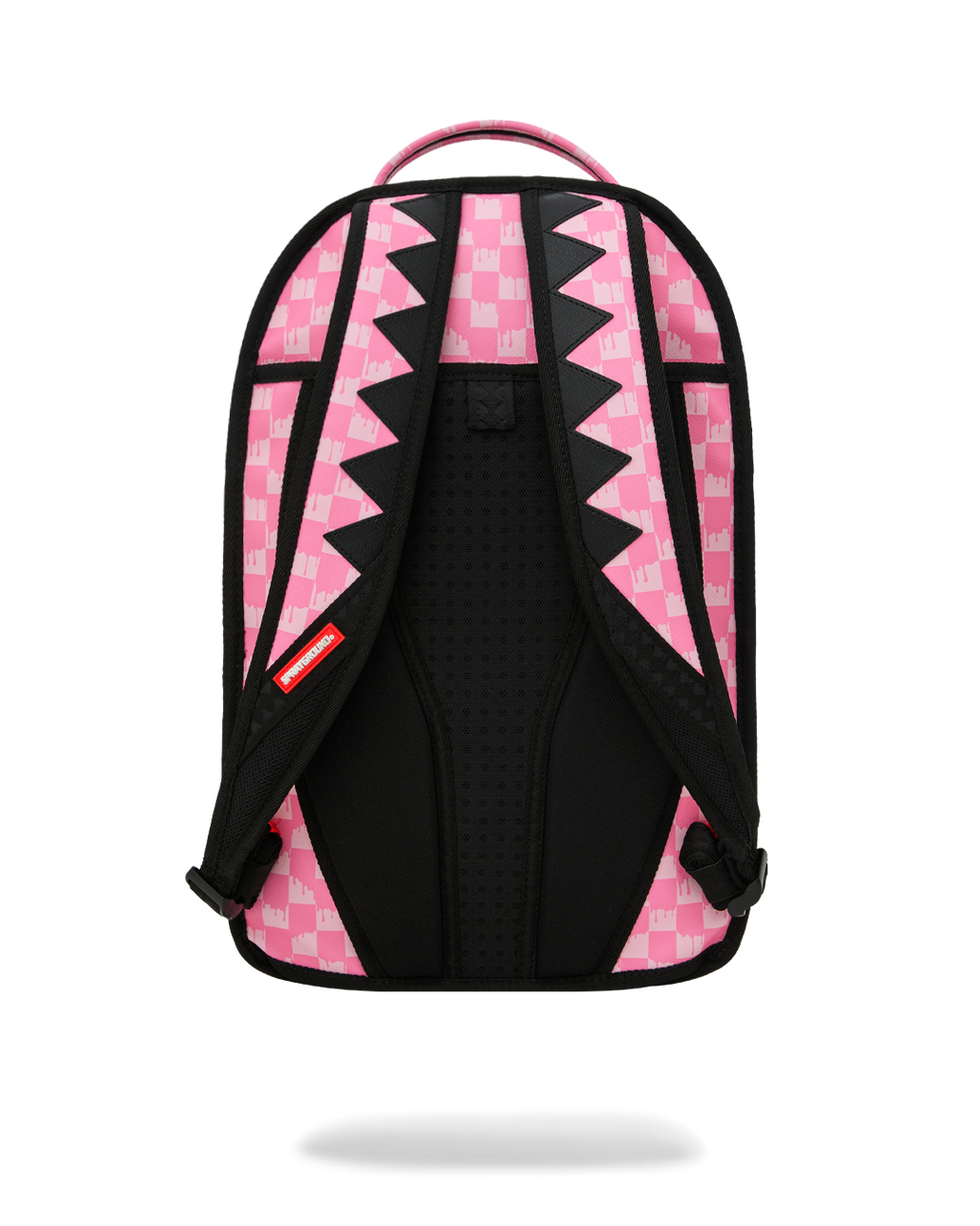 CLEAR DLX BACKPACK - CHECKED OUT (PINK DRIP)