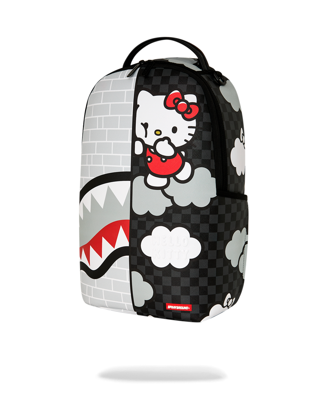 HELLO KITTY OFFICIAL COLLAB - BRICK WALL SPLIT BACKPACK