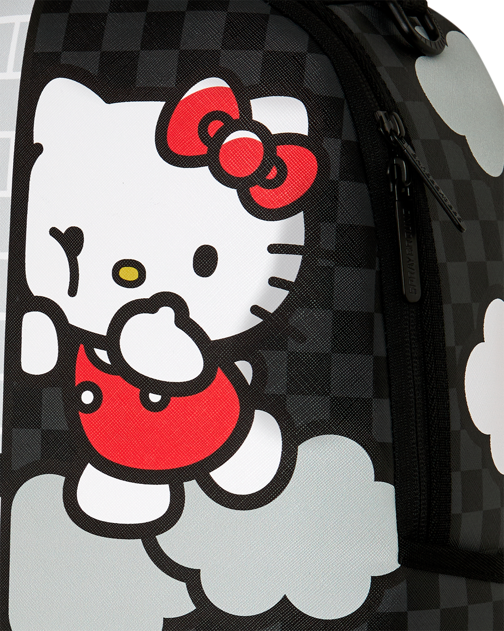 HELLO KITTY OFFICIAL COLLAB - BRICK WALL SPLIT BACKPACK