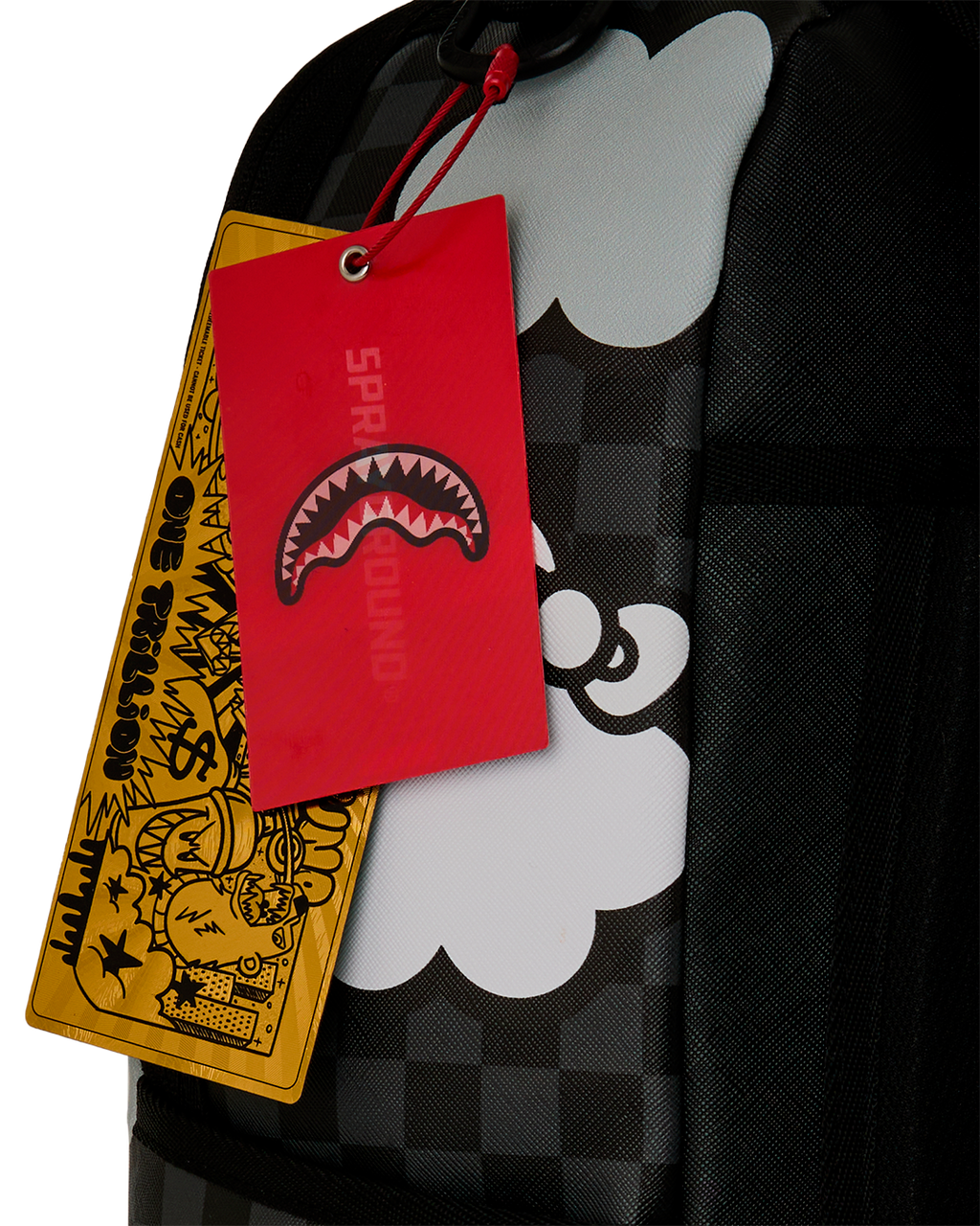 HELLO KITTY OFFICIAL COLLAB - BRICK WALL SPLIT BACKPACK