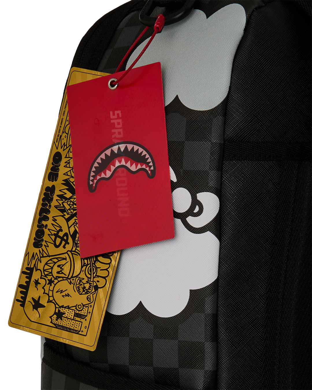 HELLO KITTY OFFICIAL COLLAB - BRICK WALL SPLIT BACKPACK