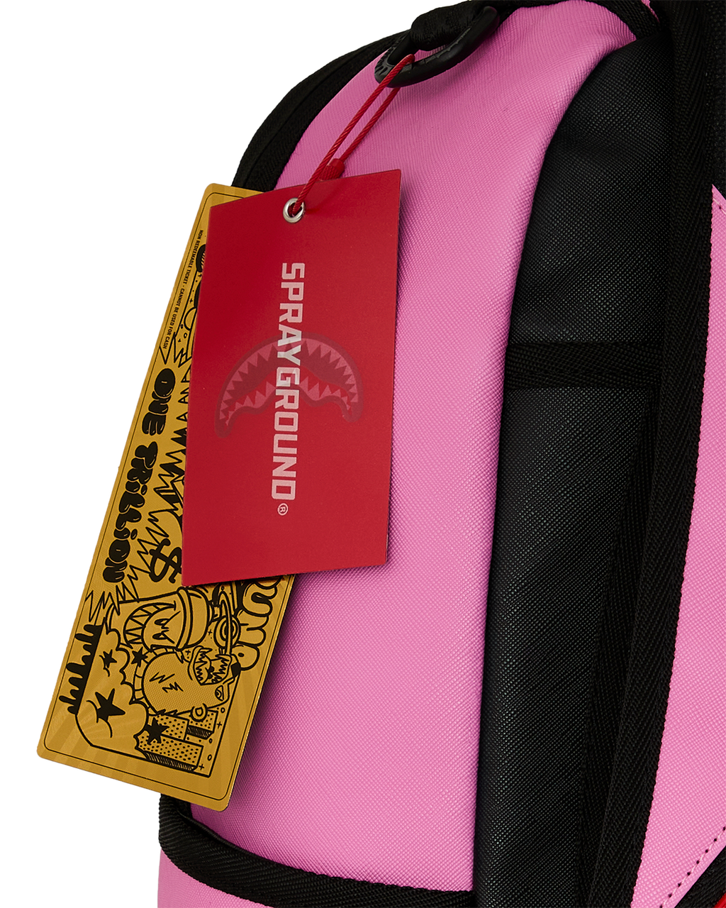 PINK SHARK CENTRAL PALACE (PINK) BACKPACK