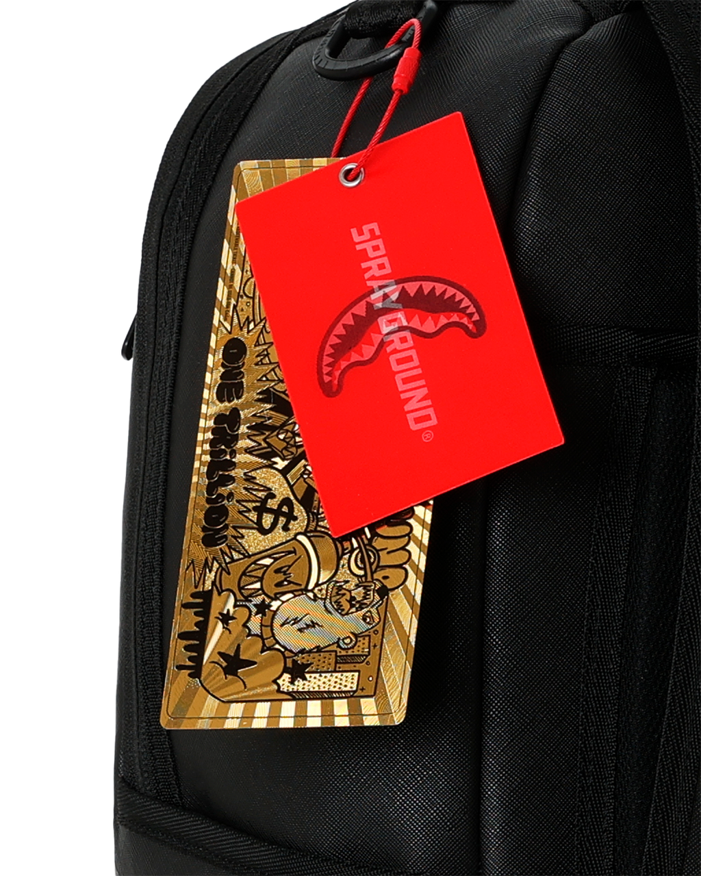 GREY SHARK CENTRAL PAINTED BACKPACK
