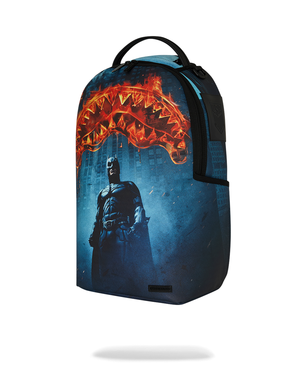 BATMAN BEGINS GOTHAN SHARK INFERNO BACKPACK