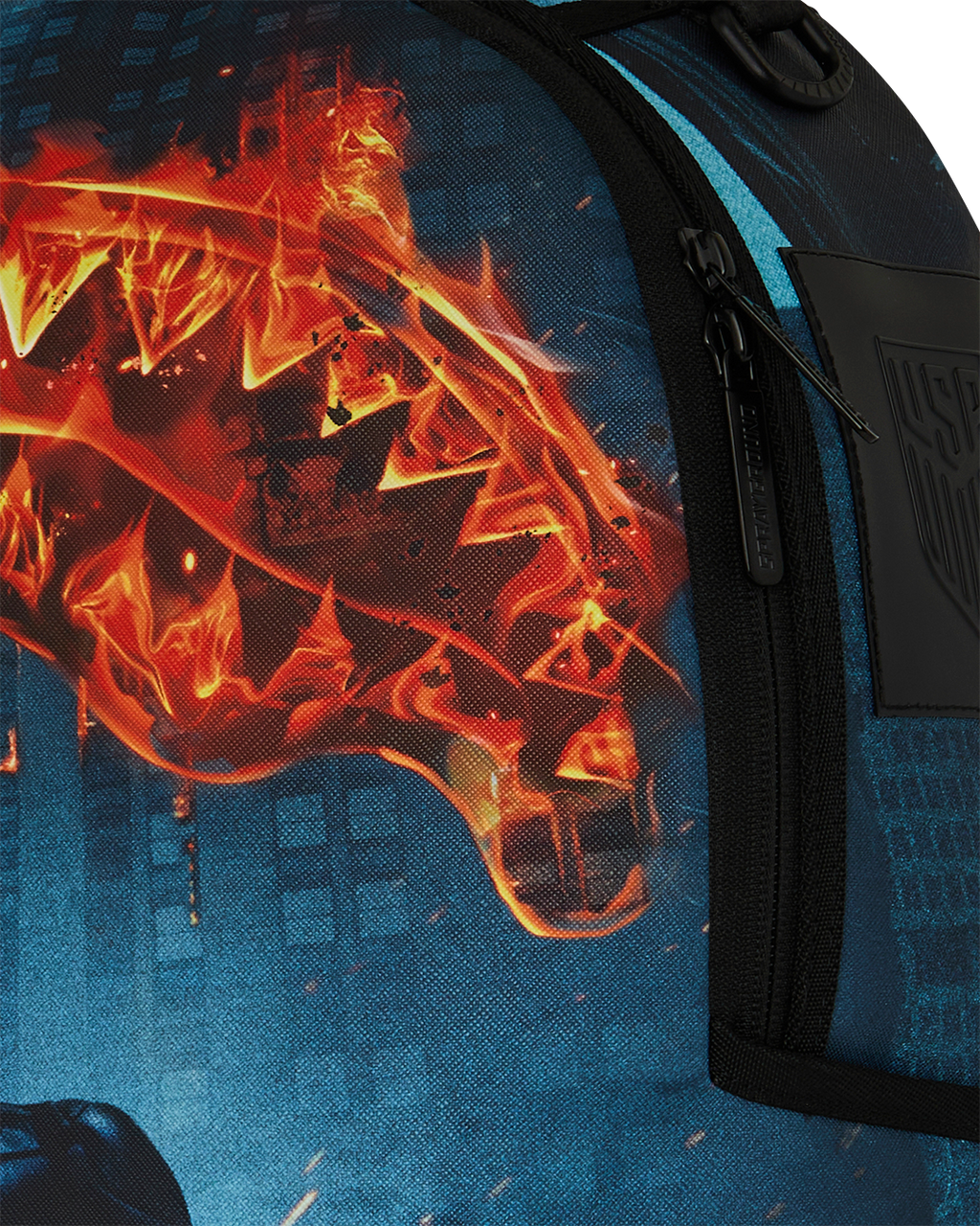 BATMAN BEGINS GOTHAN SHARK INFERNO BACKPACK