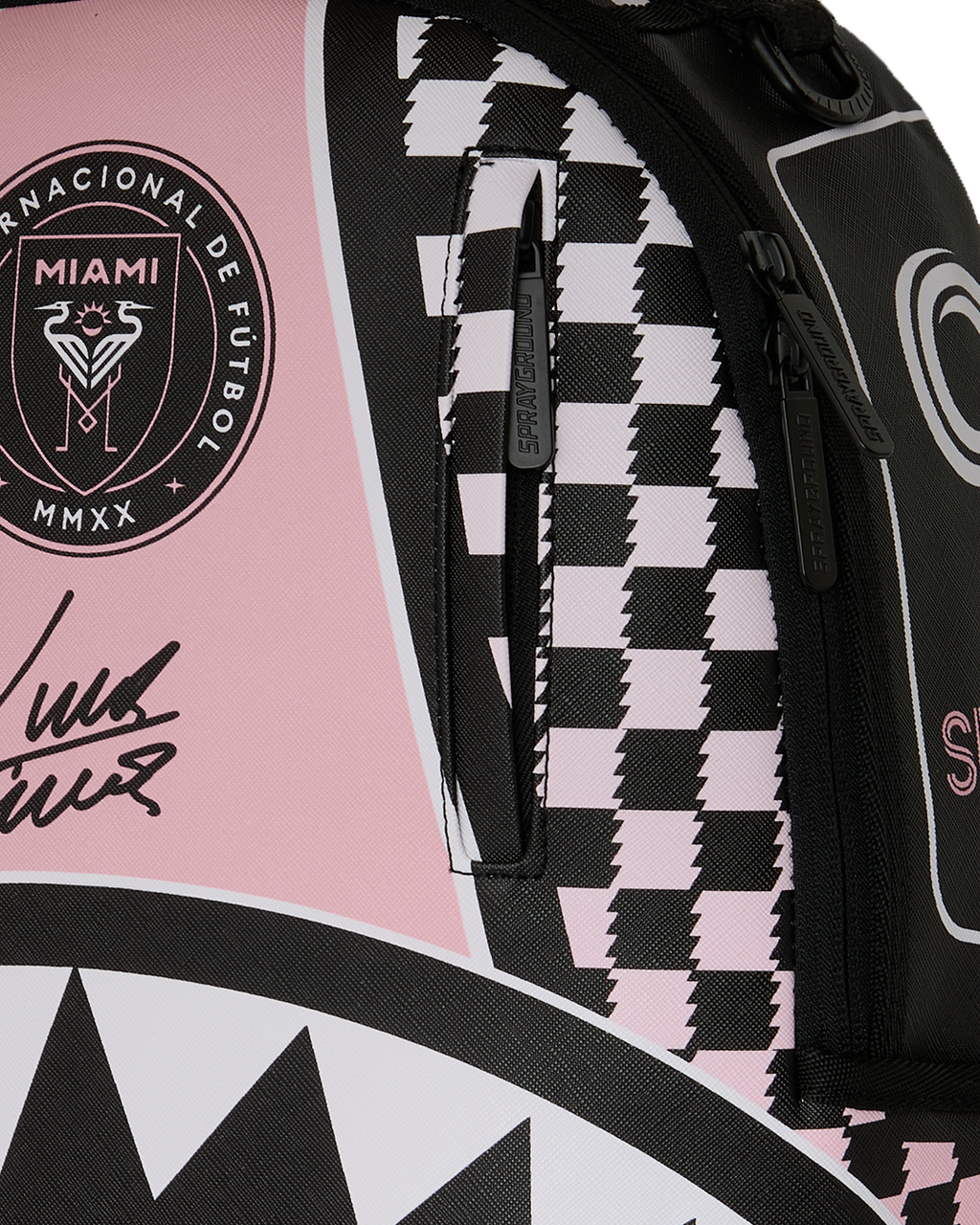 MLS COLLAB - INTERMIAMI LUIS SUAREZ PINK STRIPE BACKPACK