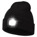 LED Beanie Light with Built-In Rechargeable Headlamp Hat