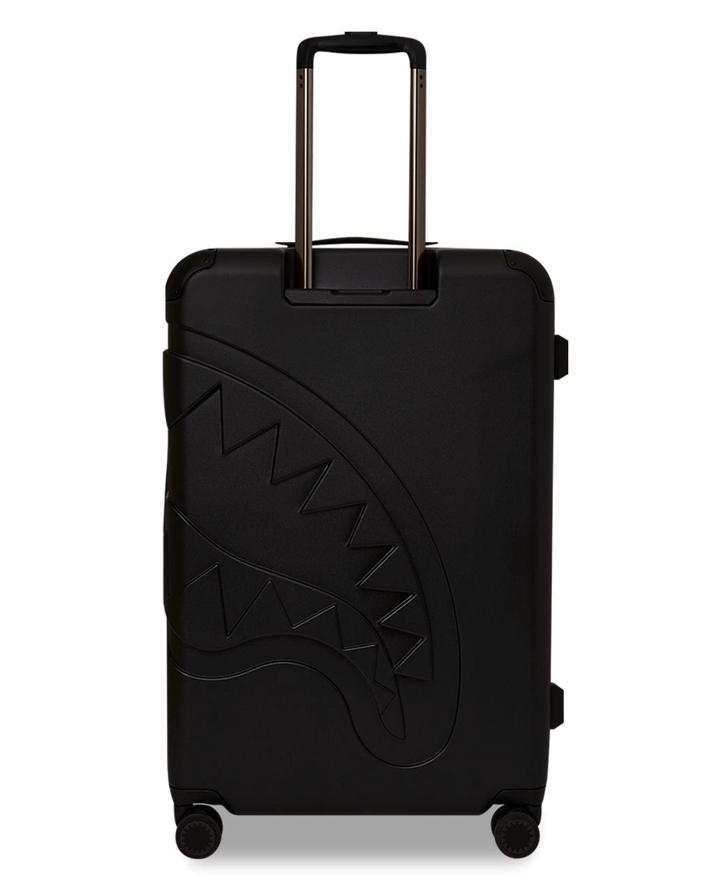 REALITY CHECK SHARKITECTURE FULL-SIZE JETBLACK LUGGAGE (GUNMETAL HARDWARE)