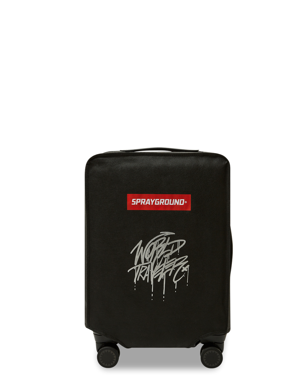 REALITY CHECK SHARKITECTURE CARRY-ON JETBLACK LUGGAGE (GOLD HARDWARE)