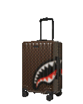 SHARKS IN PARIS BLUR EFFECT CARRY-ON LUGGAGE