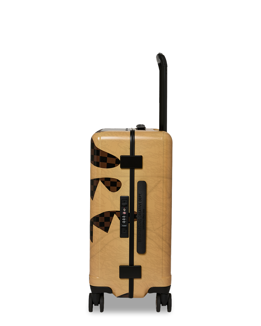 DESIGNER DRIP EFFECT CARRY-ON LUGGAGE