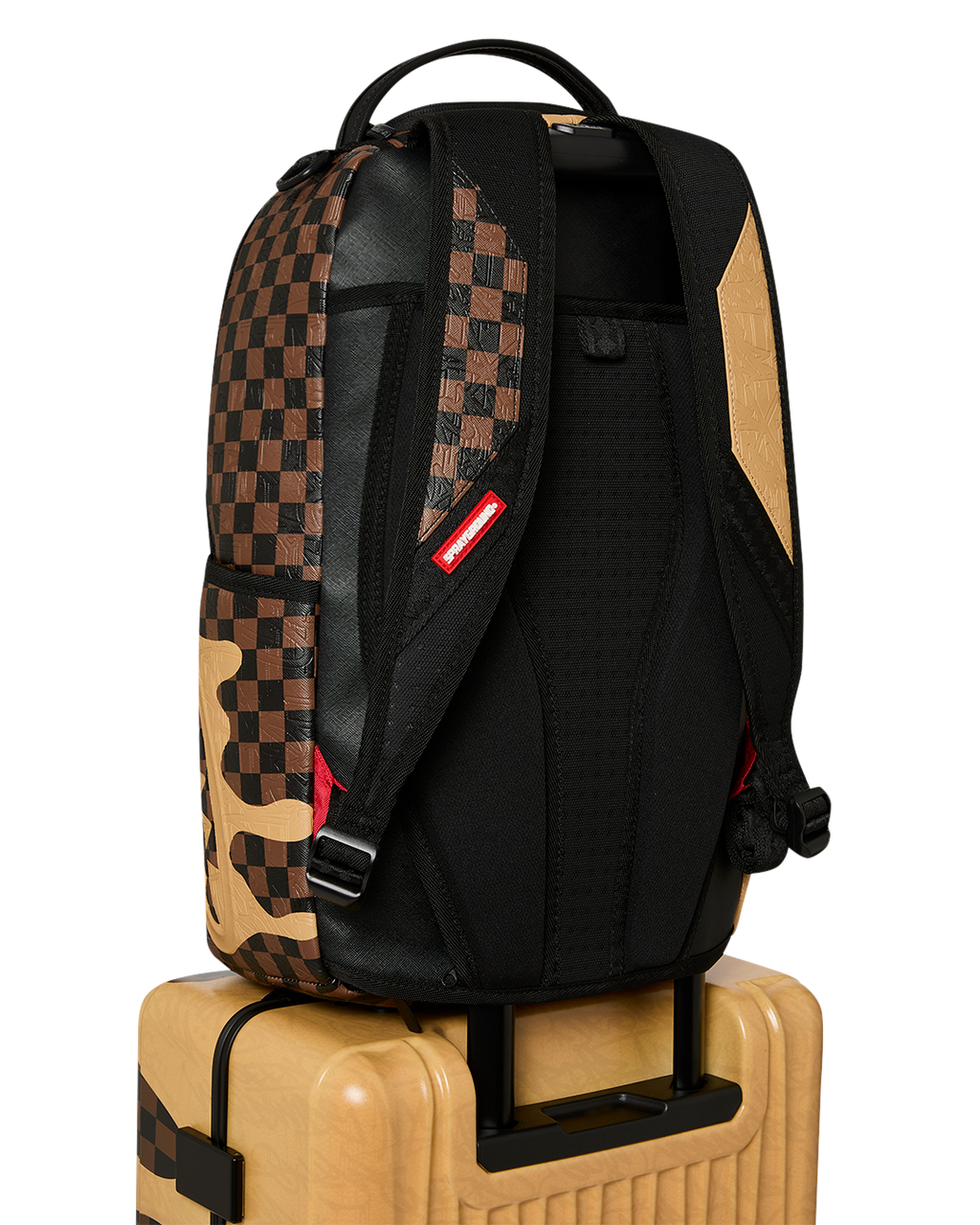 DESIGNER DRIP EFFECT CARRY-ON LUGGAGE