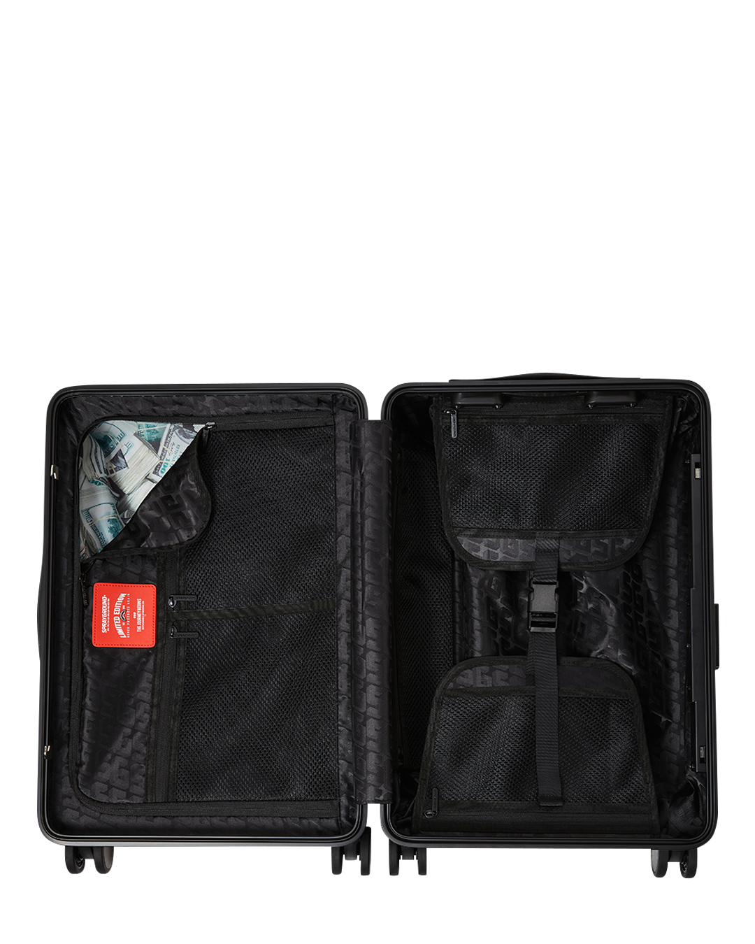 DESIGNER DRIP EFFECT CARRY-ON LUGGAGE