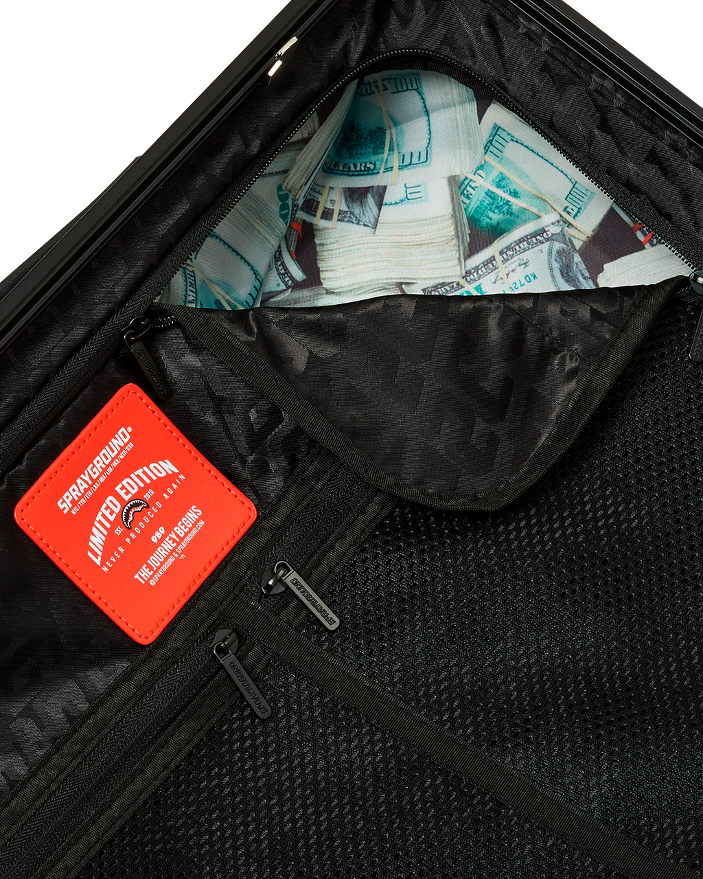 SHARKS IN PARIS GRIN & GRIND CARRY-ON LUGGAGE