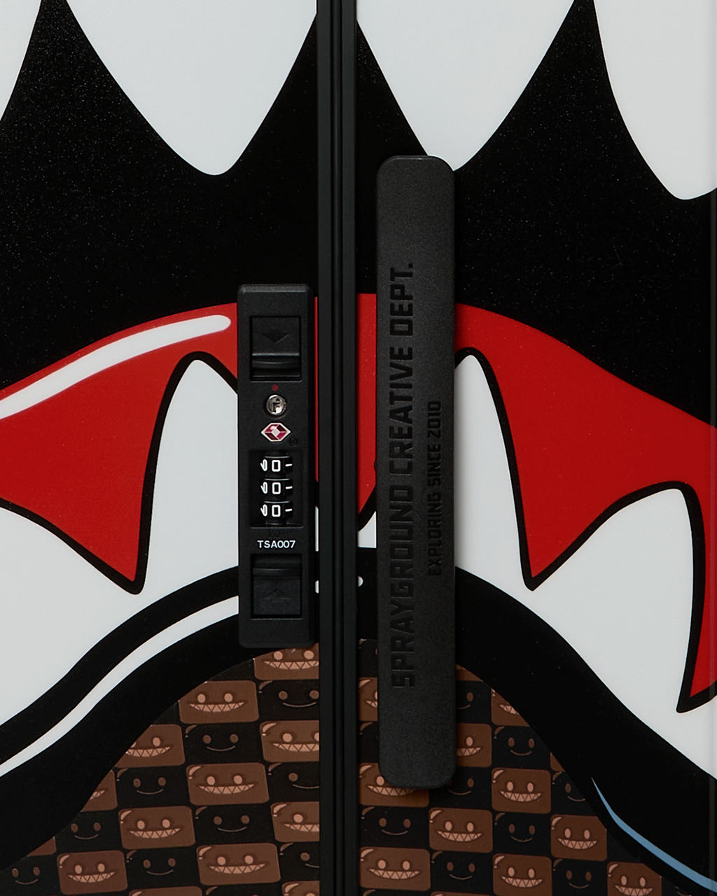 SHARKS IN PARIS GRIN & GRIND FULL-SIZE LUGGAGE