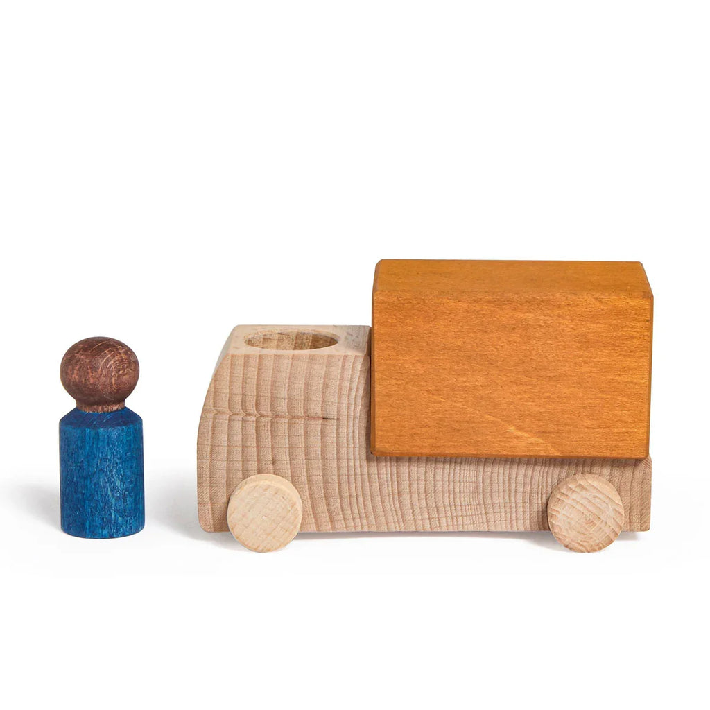 Lubulona Wooden Truck - Ochre