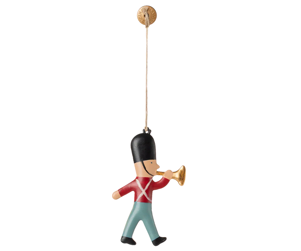 Maileg Metal Ornament - Guard, Trumpet
