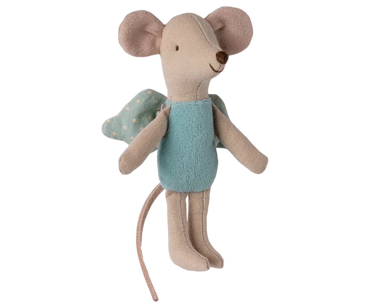 Maileg Fairy Mouse, Little - Mint