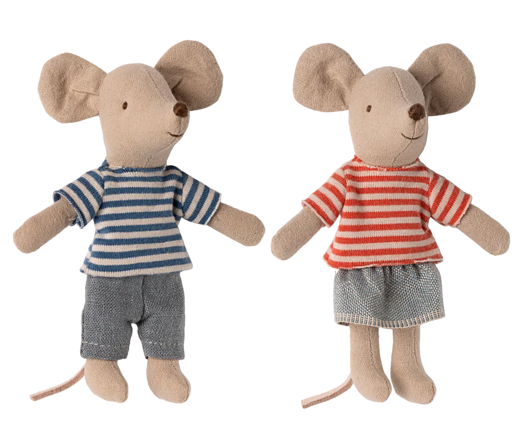 Maileg LouiMax and Stella, Little Brother and Sister Mice