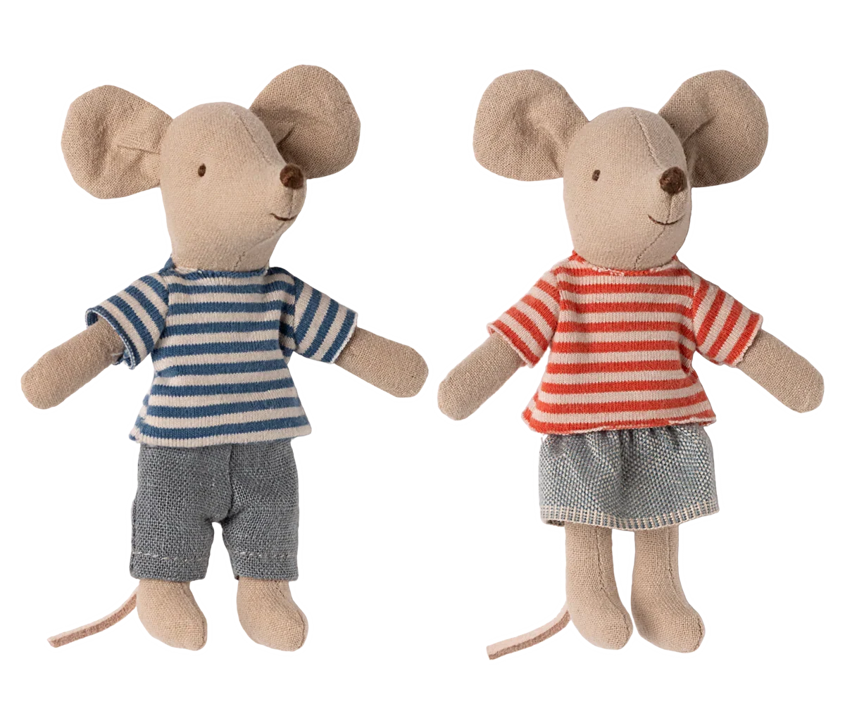 Maileg LouiMax and Stella, Little Brother and Sister Mice