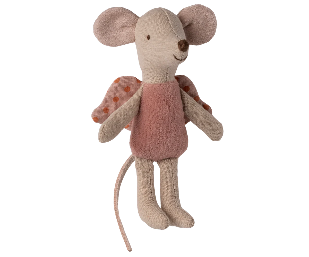 Maileg Fairy Mouse, Little - Rose