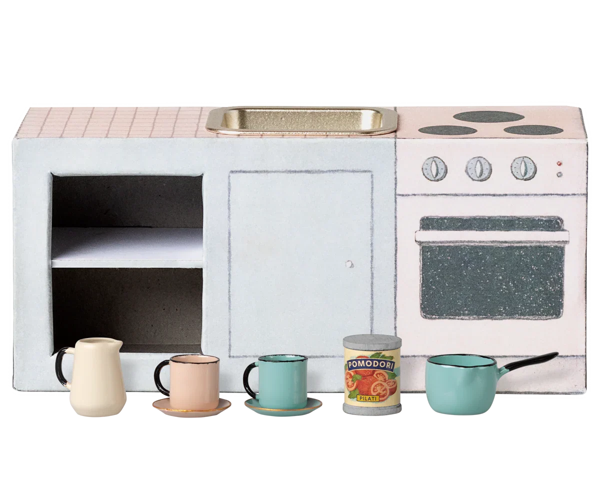 Maileg Kitchen Counter, Mouse Size