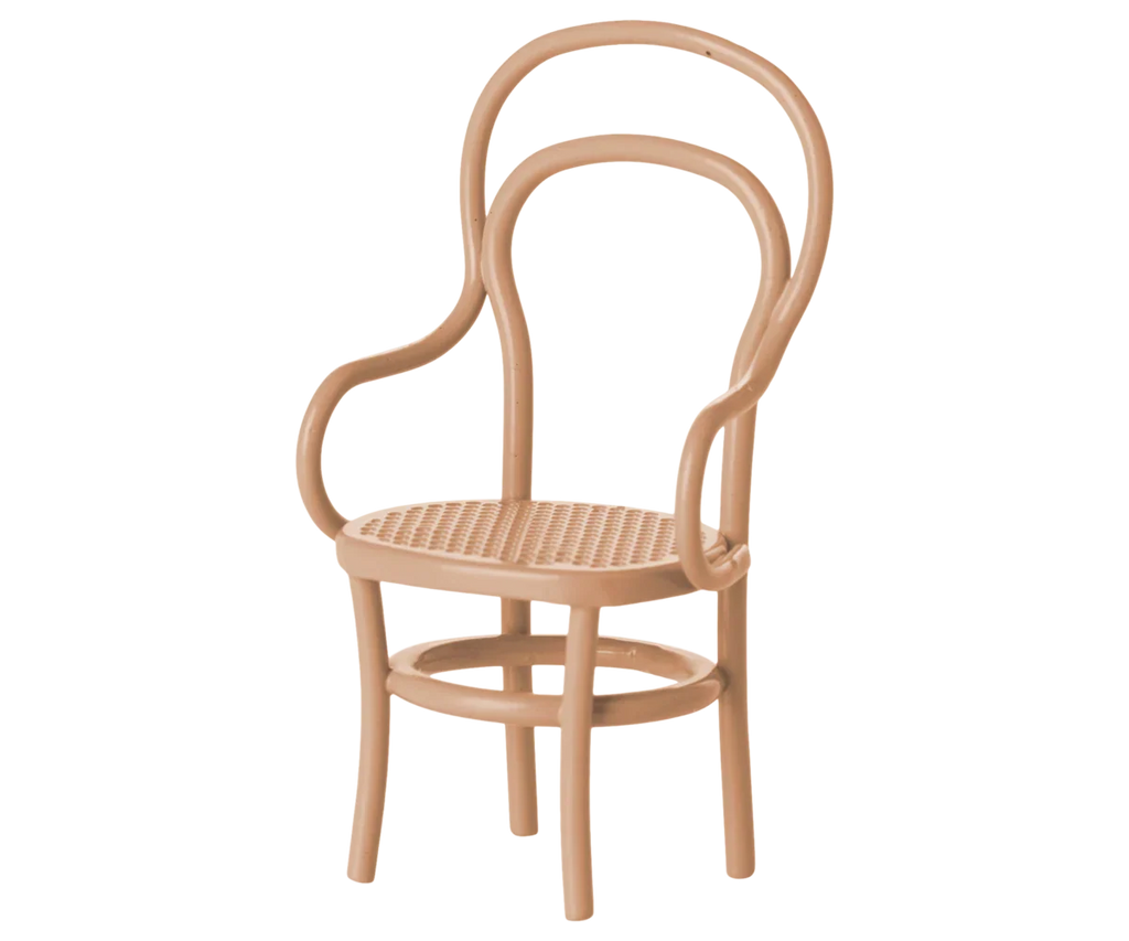 Maileg Vintage Chair, Mouse Size - Dark Powder