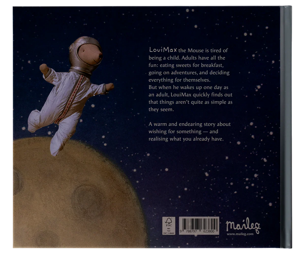 Maileg LouiMax - Dreams Of Being An Adult Book