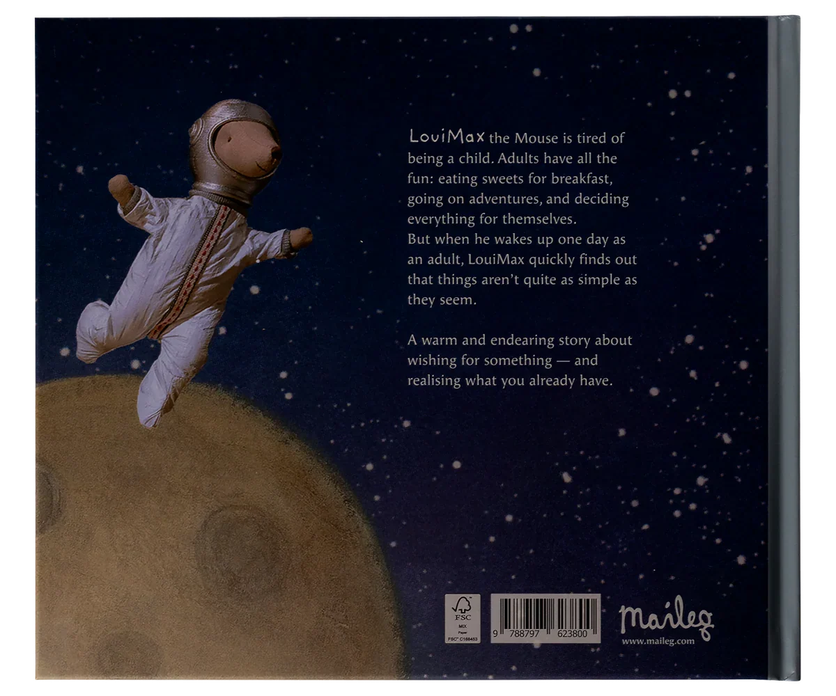 Maileg LouiMax - Dreams Of Being An Adult Book