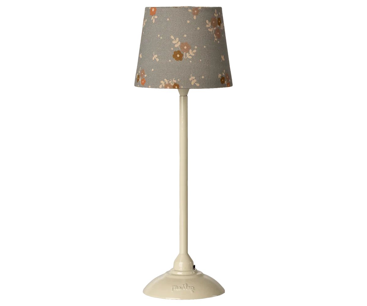 Maileg Floor lamp - Sand (Miniature, Larger Size)