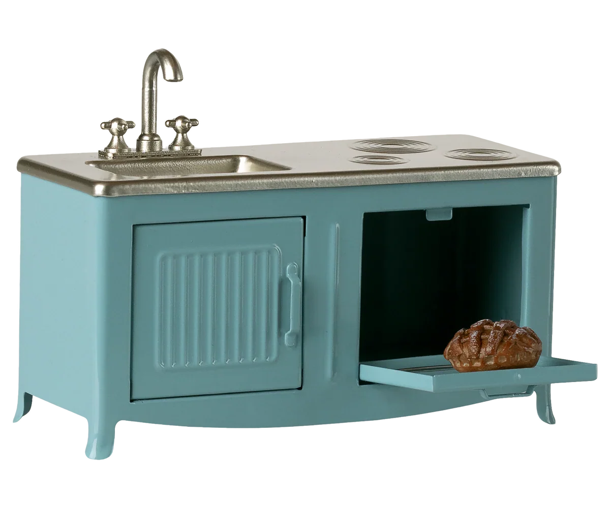 Maileg Kitchen, Mouse Size - Blue