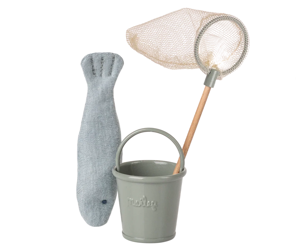 Maileg Fishing Set, Mouse