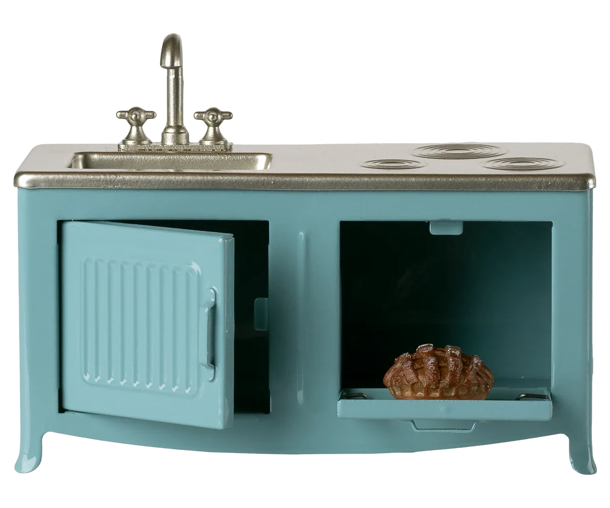 Maileg Kitchen, Mouse Size - Blue
