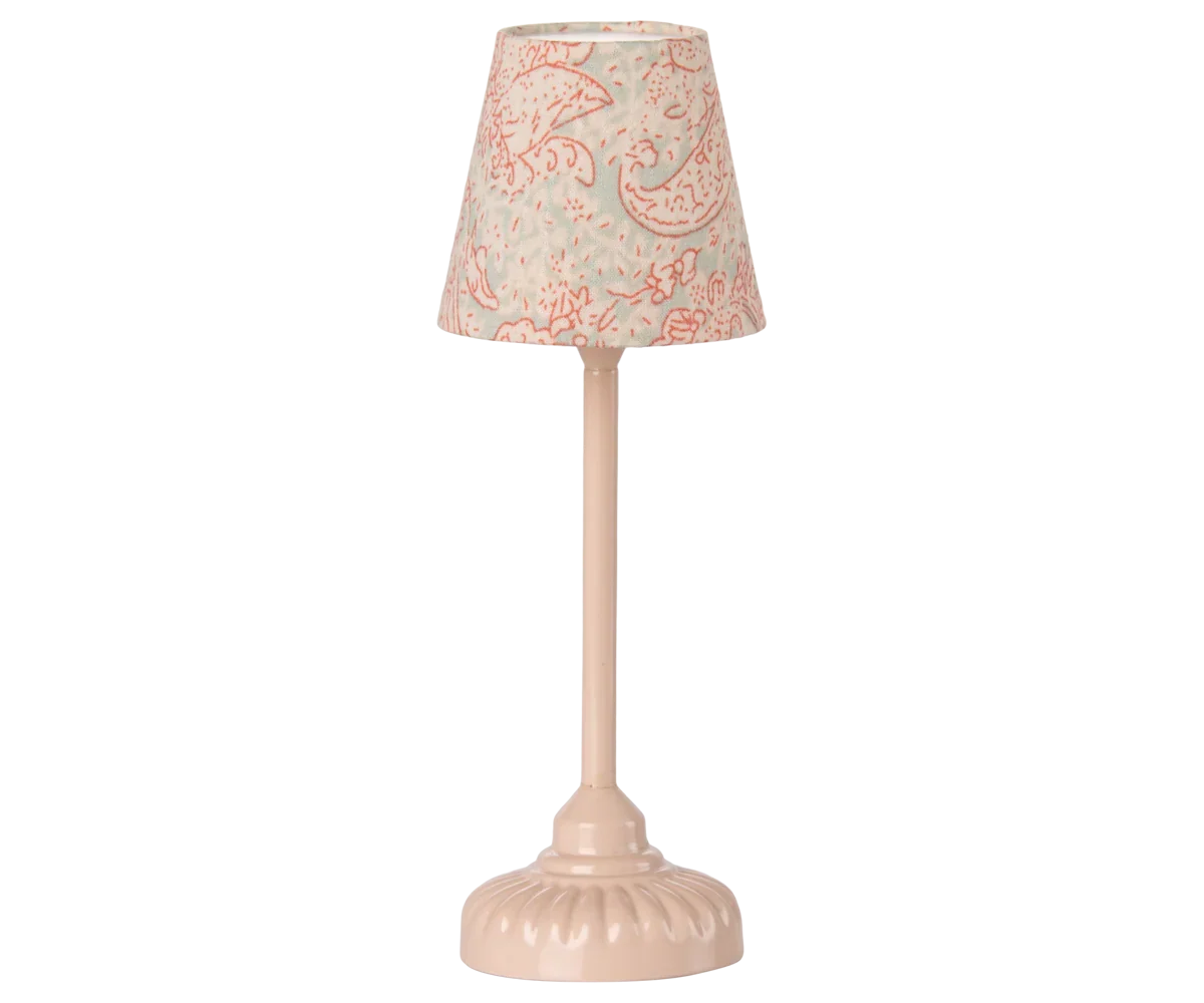 Maileg Vintage Floor Lamp - Powder (Mouse Size)