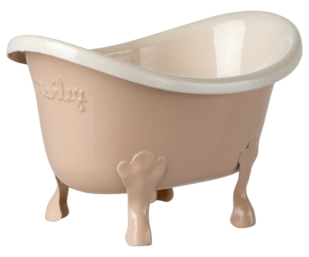 Maileg Bathtub, Mouse - Rose