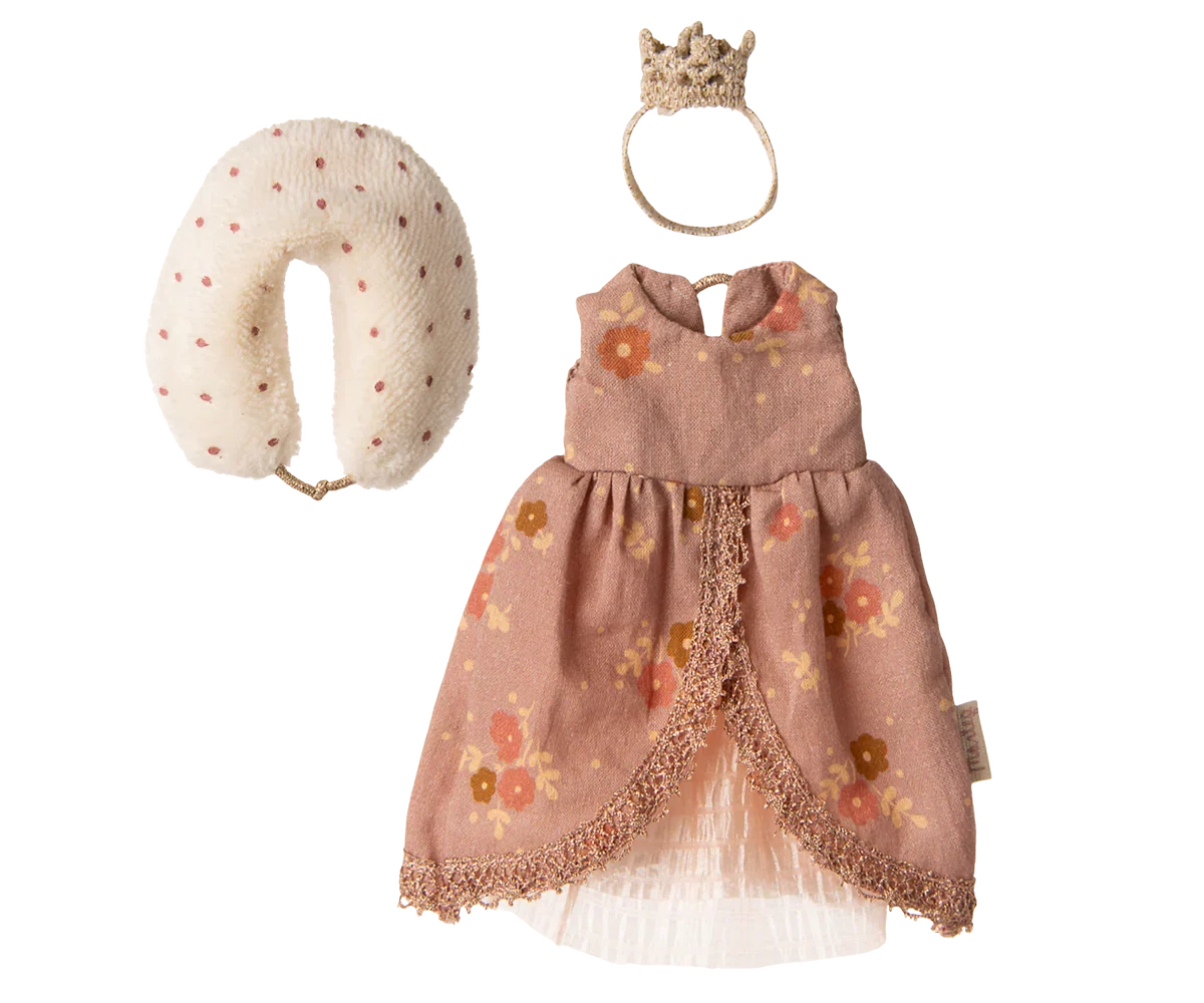 Maileg Queen Dress, Mum Mouse