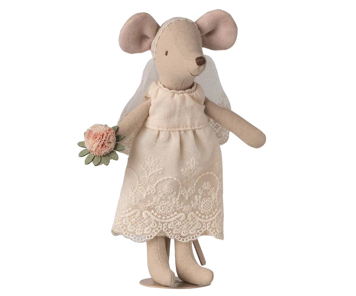 Maileg Wedding Mice Couple in Box, Mum and Dad