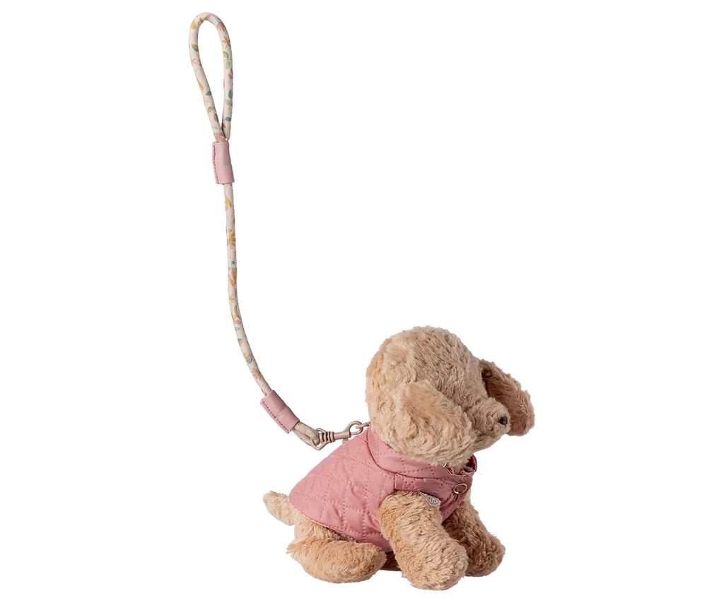 Maileg Pet Supply, Harness and Leash - Rose