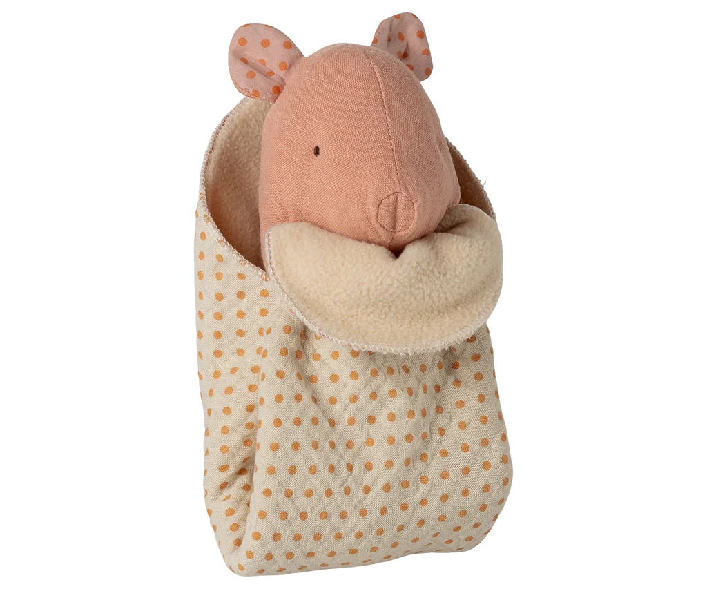Maileg Lullaby Friends, Pig, Mini - Rose