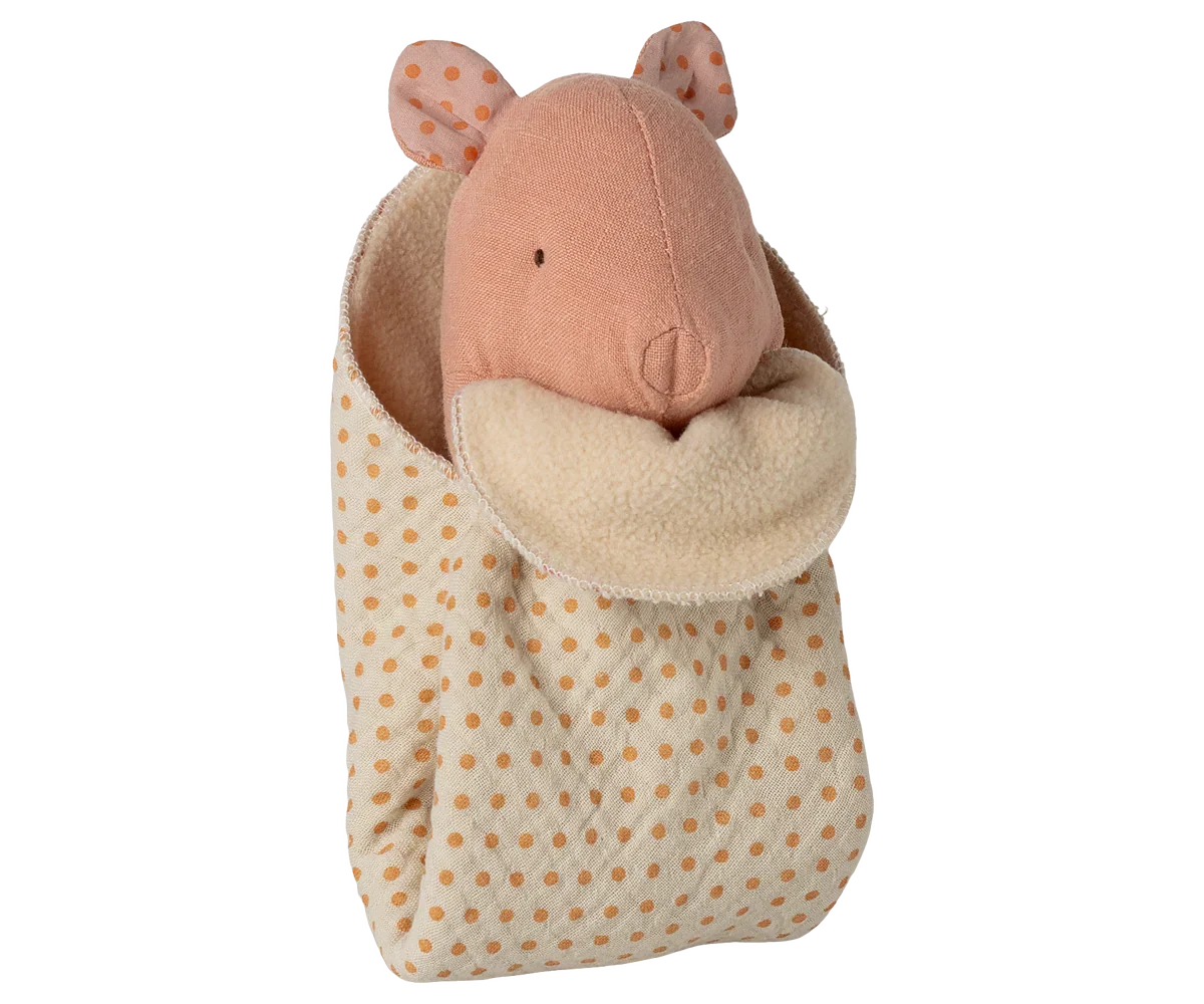 Maileg Lullaby Friends, Pig, Mini - Rose