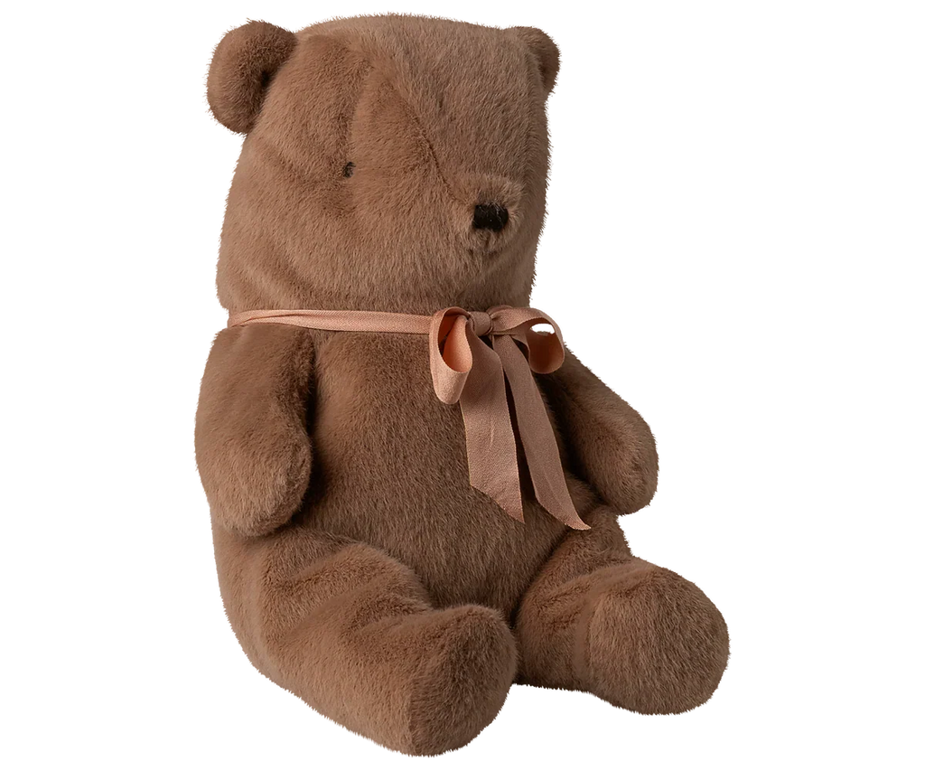 Maileg Teddy Bear Plush, Medium - Soft Brown