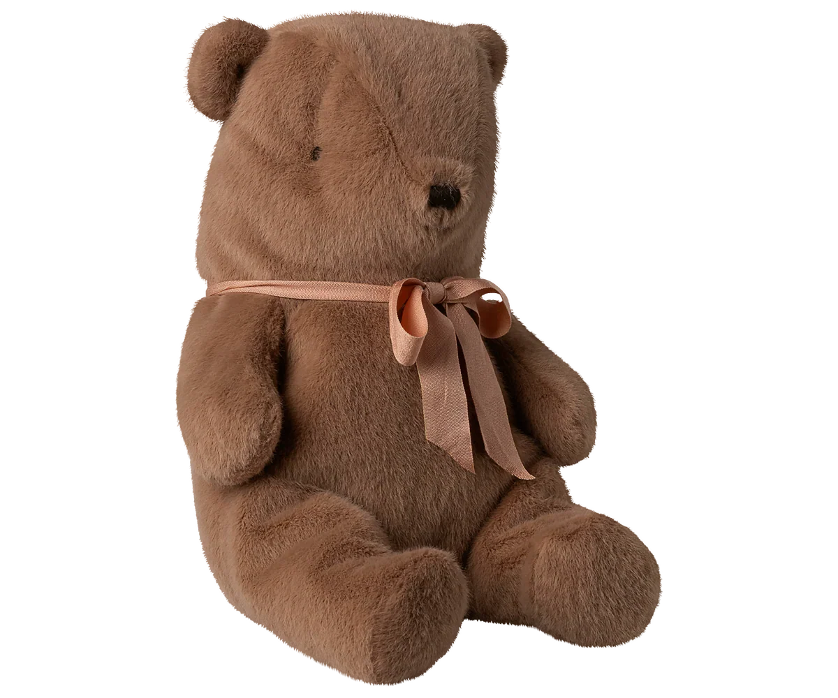 Maileg Teddy Bear Plush, Medium - Soft Brown
