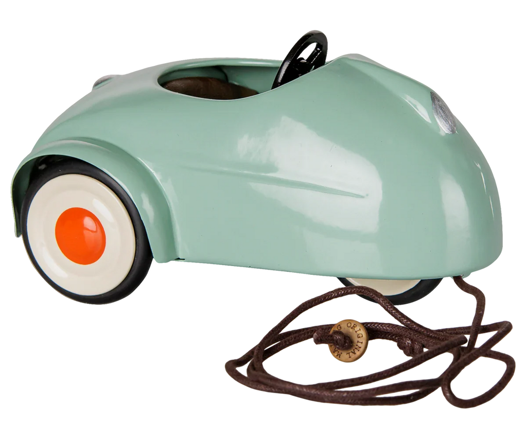 Maileg Car, Mouse - Light Mint