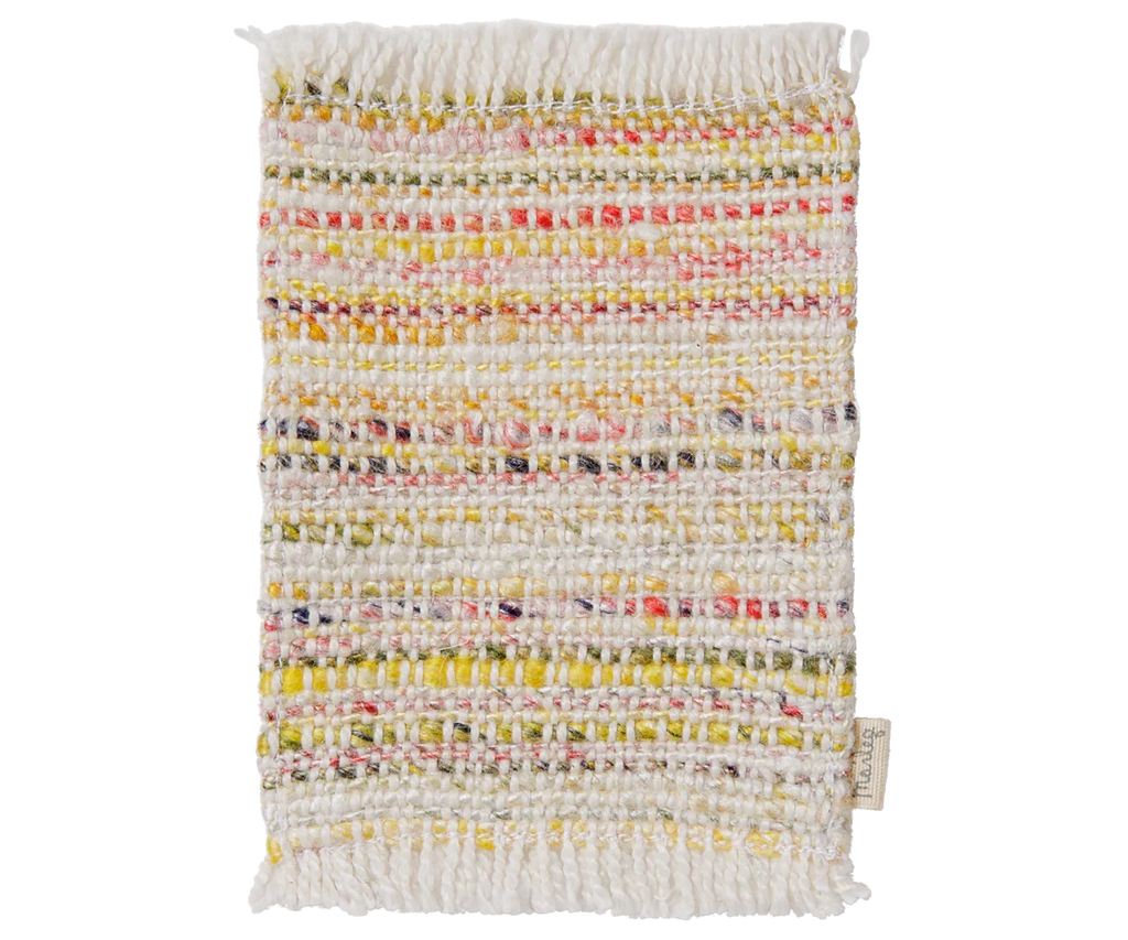PRE-ORDER: Maileg Rug, Mouse, Mini - Multi stripe (Estimated Arrival Mid September)