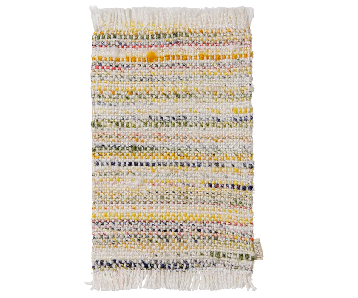 PRE-ORDER: Maileg Rug, Mouse, Small - Multi Stripe (Estimated Arrival Mid September)