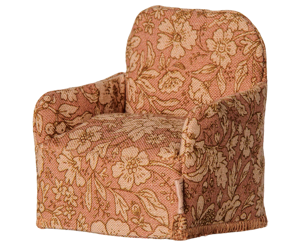 PRE-ORDER: Maileg Folding Chair, Mouse - Flower  (Estimated Arrival Early November)