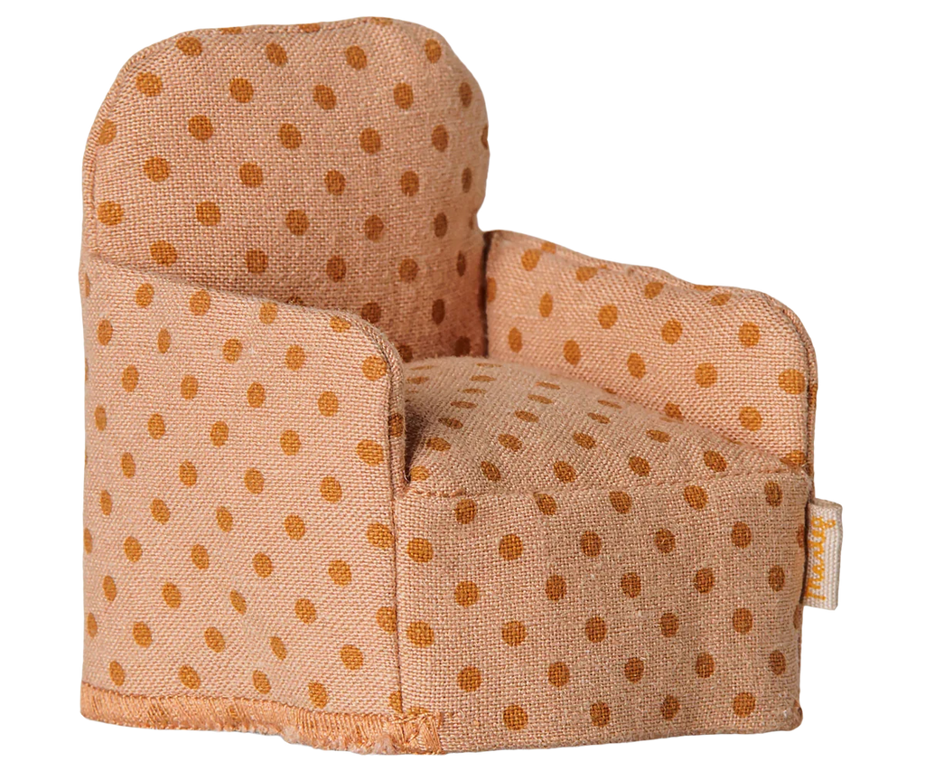 PRE-ORDER: Maileg Folding Chair, Mouse - Dots (Estimated Arrival Mid September)