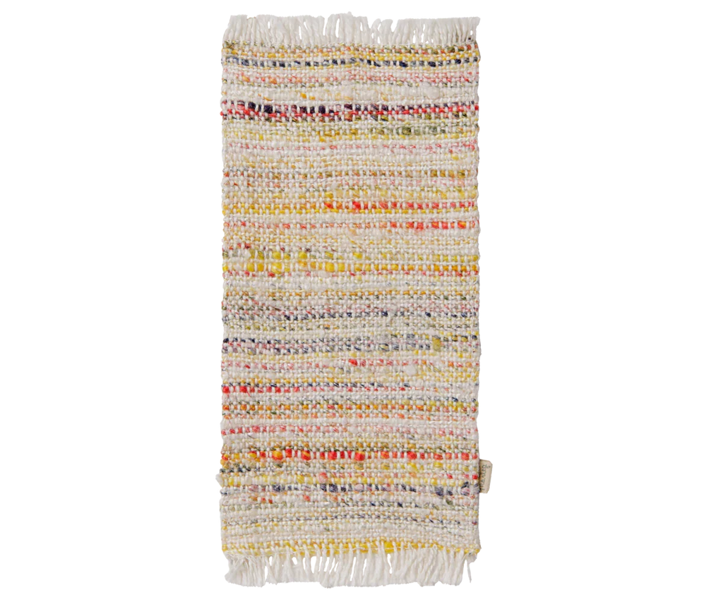 PRE-ORDER: Maileg Rug, Miniature, Medium - Multi Stripe (Estimated Arrival Mid September)