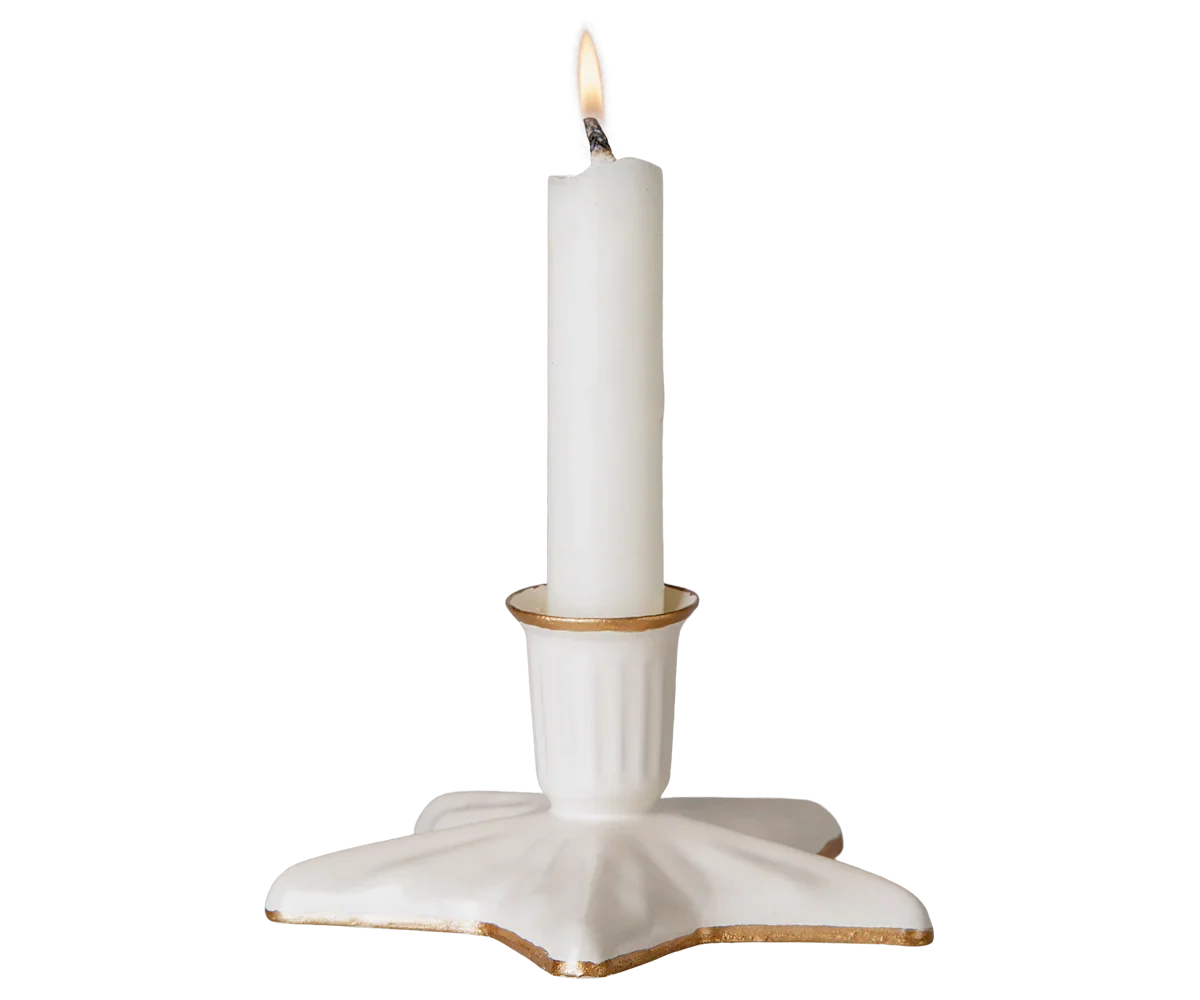 PRE-ORDER: Maileg Christmas Candle Holder, Star, Small (Estimated Arrival Early September)